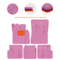 Premium Sheepskin Floor Mats for Ferrari 296 GTS (2022-2025)