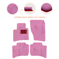 Premium Sheepskin Floor Mats for Porsche Cayenne (2010-2018)