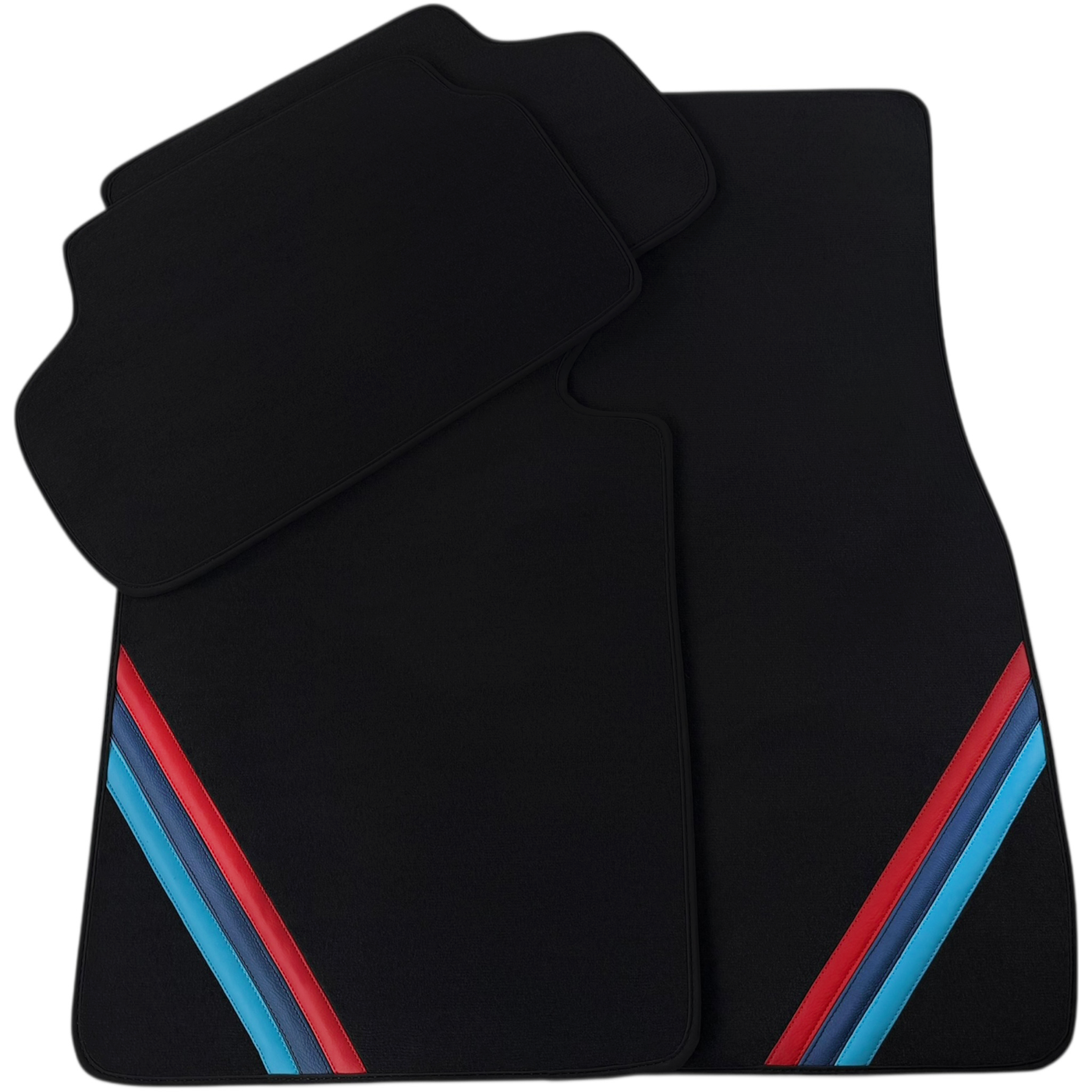 Customizable M-Performance Colors Black Floor Mats for BMW iX (2022-2024)