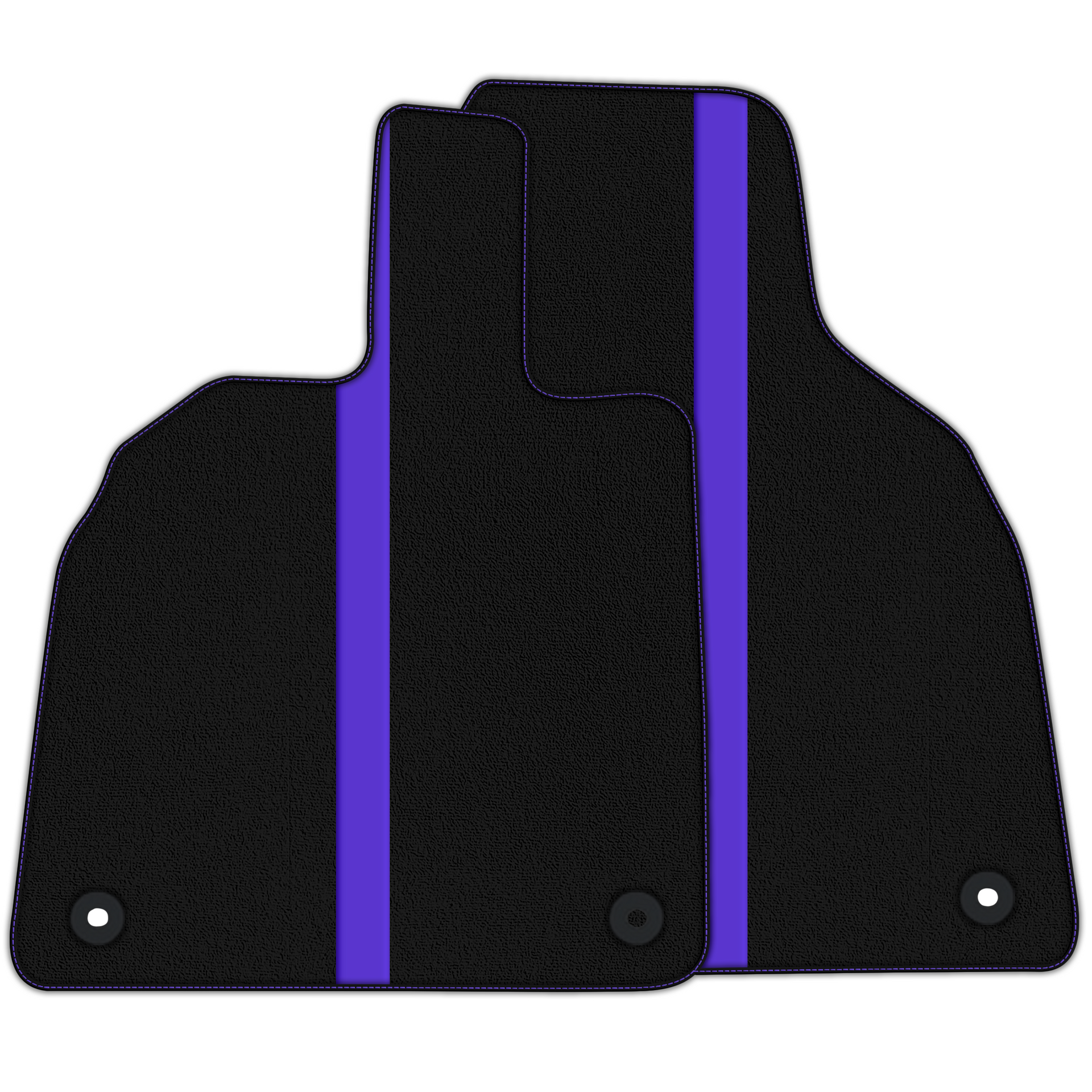 Custom Black Floor Mats for Lamborghini Revuelto (2024-2025)