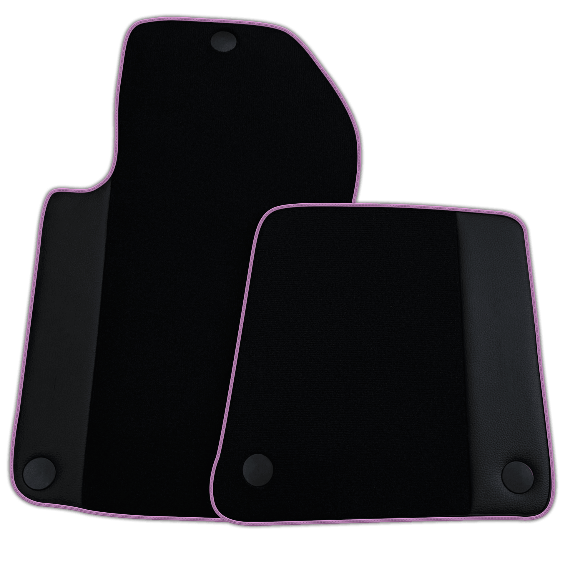 Custom Black Floor Mats For Ferrari 599 Coupe 2006-2012 With Leather