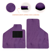 Premium Sheepskin Floor Mats for Lamborghini Aventador (2012-2022)