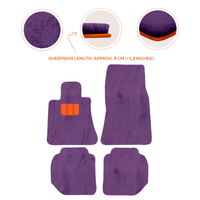 Premium Sheepskin Floor Mats for Bentley Continental GTC (2011-2018)