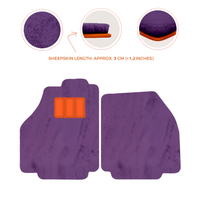 Premium Sheepskin Floor Mats for Ferrari 488 Spider (2016-2022)