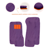 Luxury Sheepskin Floor Mats for Aston Martin V8 Coupe Special Volante (96-03)