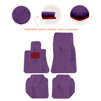 Premium Sheepskin Floor Mats for Bentley Continental GTC (2011-2018)
