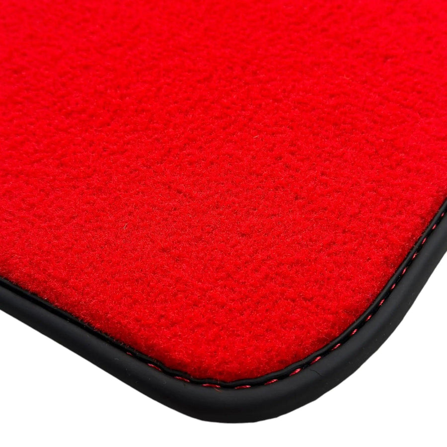 Red Floor Mats for Mini Countryman F60 (2017-2023) - AutoWin