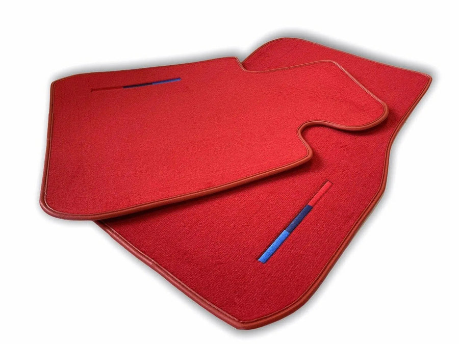Red Mats For BMW 1 Series F70 With M Package - AutoWin