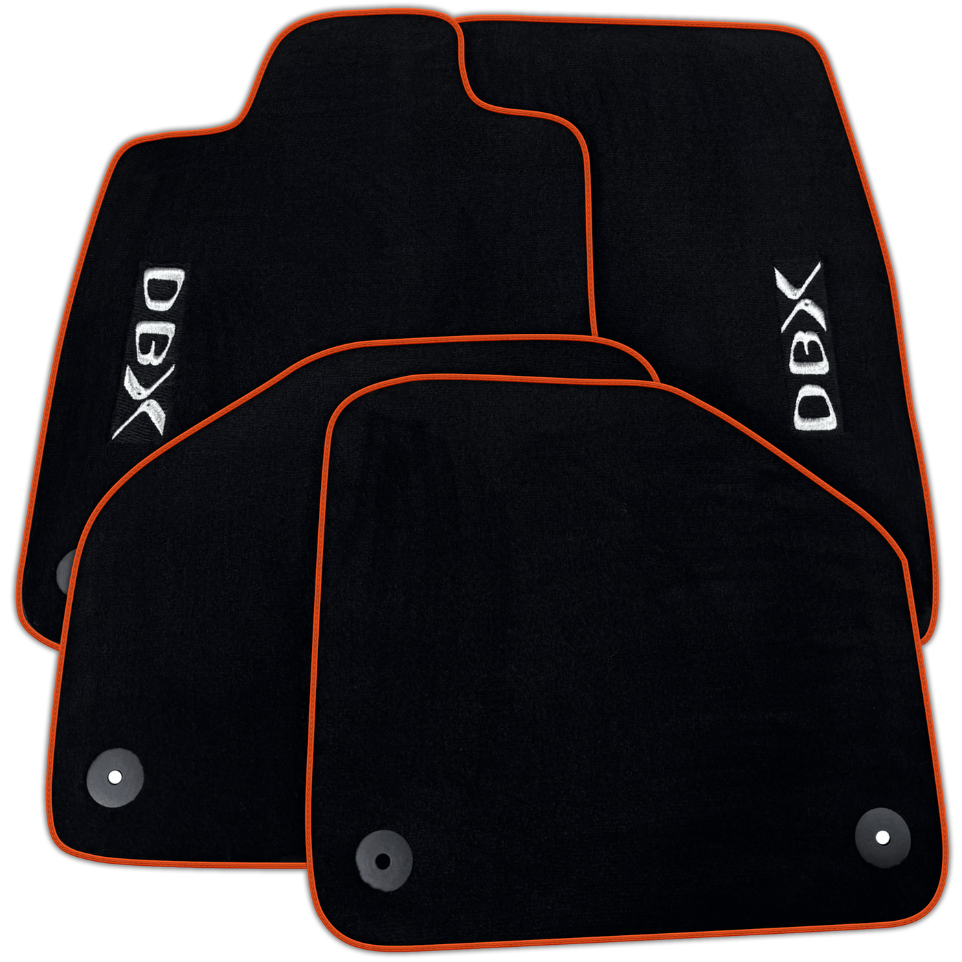 Black Floor Mats for Aston Martin DBX707 (2022-2026) SUV707 (2022-2026) SUV