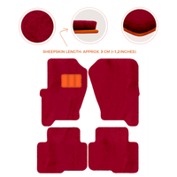 Premium Sheepskin Floor Mats for Land Rover Freelander (2007-2012)