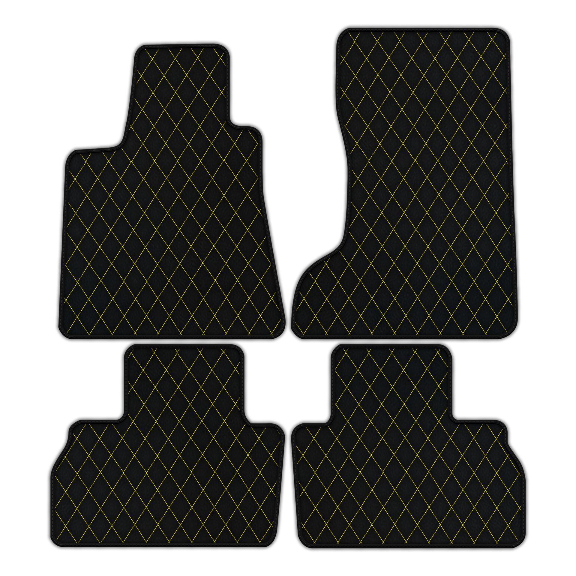 Customizable Leather Floor Mats for 2017-2023 Maserati Levante