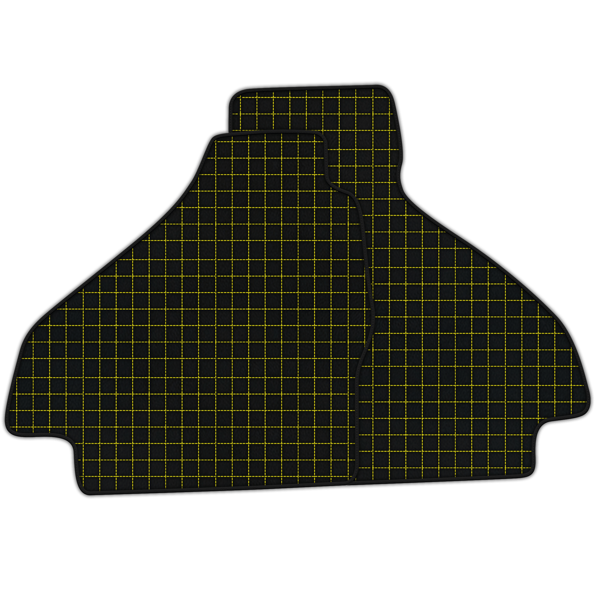 Customizable Square's Pattern Floor Mats for Ferrari 512 TR (1992-1994)