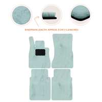 Luxury Sheepskin Floor Mats for Mercedes-Benz G-Class W463 (2018-2023)