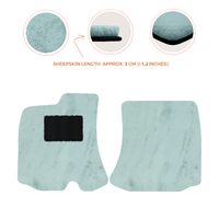 Premium Sheepskin Floor Mats for Bentley Arnage RL (1998-2009)