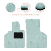 Premium Sheepskin Floor Mats for Lamborghini Aventador (2012-2022)