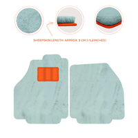 Premium Sheepskin Floor Mats for Ferrari 488 Spider (2016-2022)