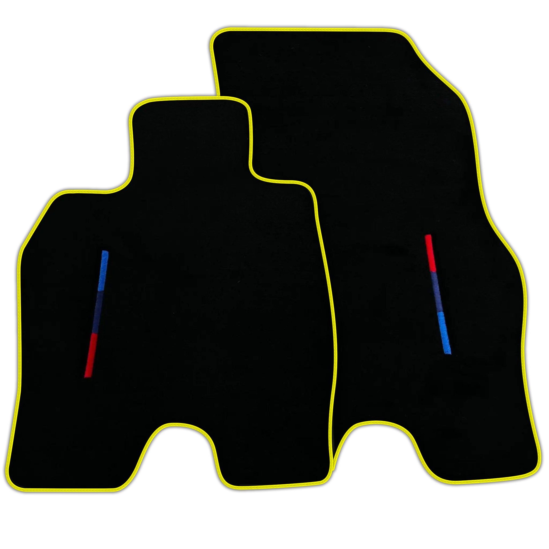 Black Floor Mats for BMW 5 Series G30 (2016-2023) | Leather Trim