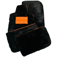 Various Colors of Sheepskin Floor Mats Tailored for the Aston Martin DBS Superleggera (2018-2023) Coupe - AutoWin