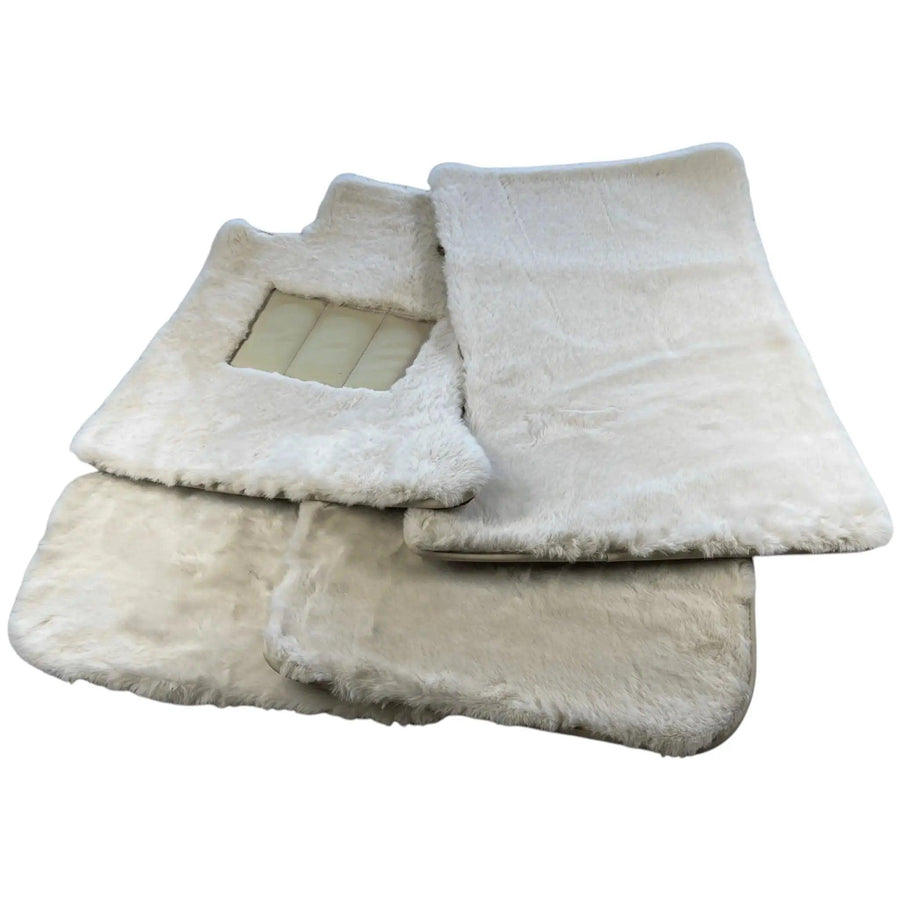 Various Colors of Sheepskin Floor Mats Tailored for the Chrysler Aspen (2007-2009) - AutoWin
