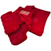 Various Colors of Sheepskin Floor Mats Tailored for the Lexus RZ (2023-2024) - AutoWin