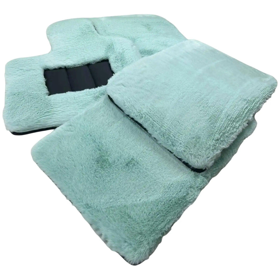 Various Colors of Sheepskin Floor Mats Tailored for the Lexus LX 470 (1998-2006) - AutoWin