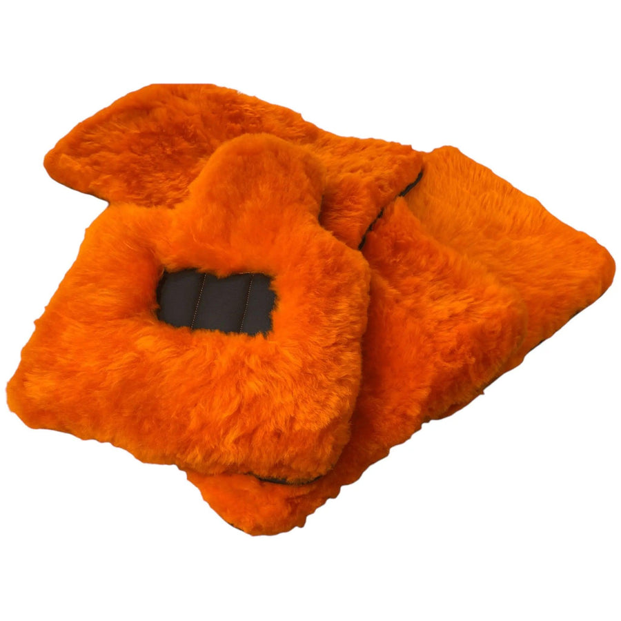Various Colors of Sheepskin Floor Mats Tailored for the Lexus LX 470 (1998-2006) - AutoWin