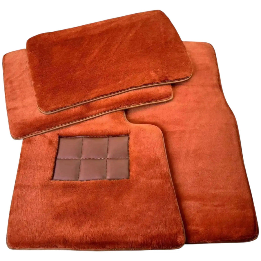 Various Colors of Sheepskin Floor Mats Tailored for the Lexus LX 570 (2008-2021) - AutoWin