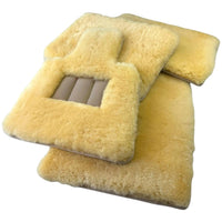 Various Colors of Sheepskin Floor Mats Tailored for the Lexus LX 570 (2008-2021) - AutoWin