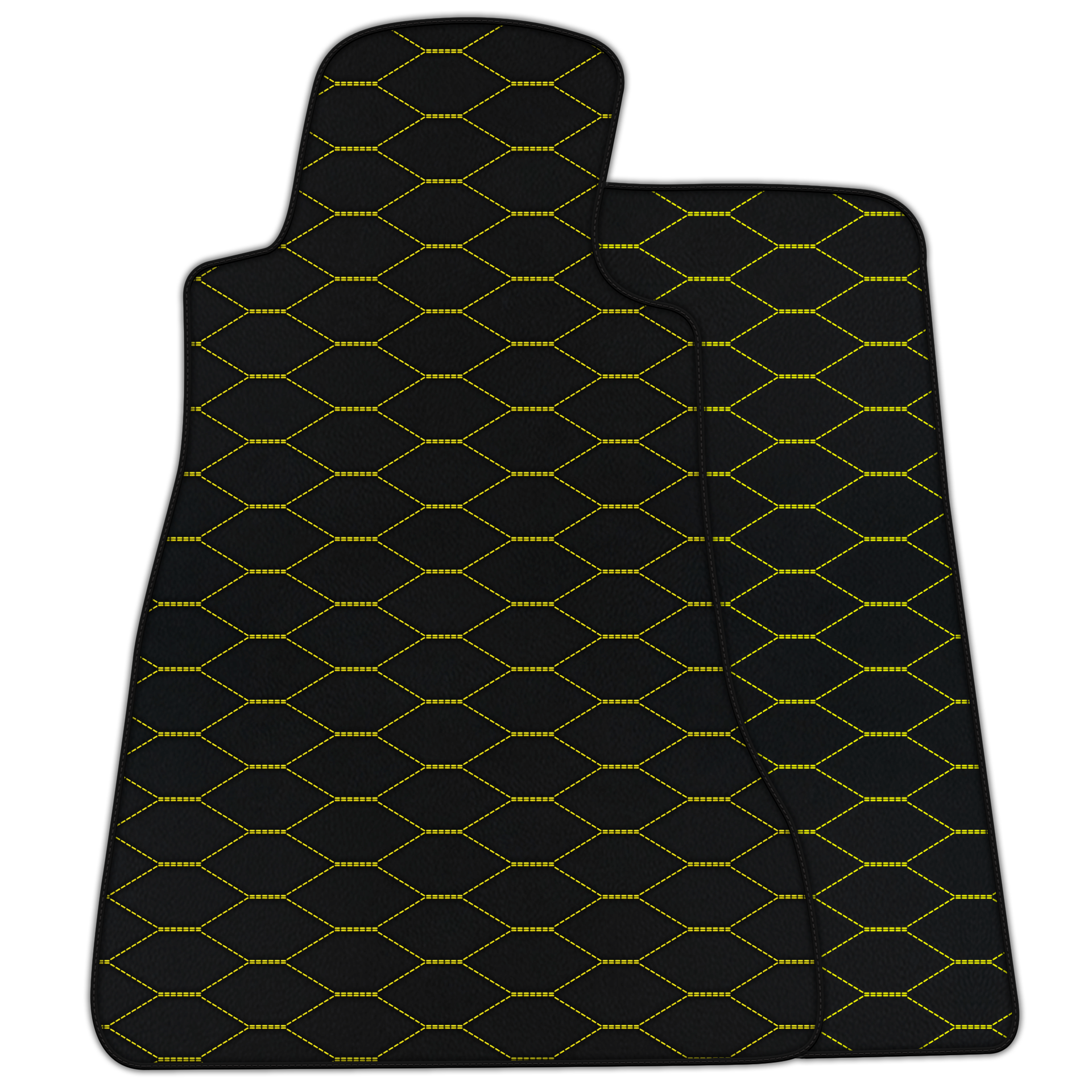 Custom Leather Floor Mats for Chevrolet Corvette C6 (2005-2013)