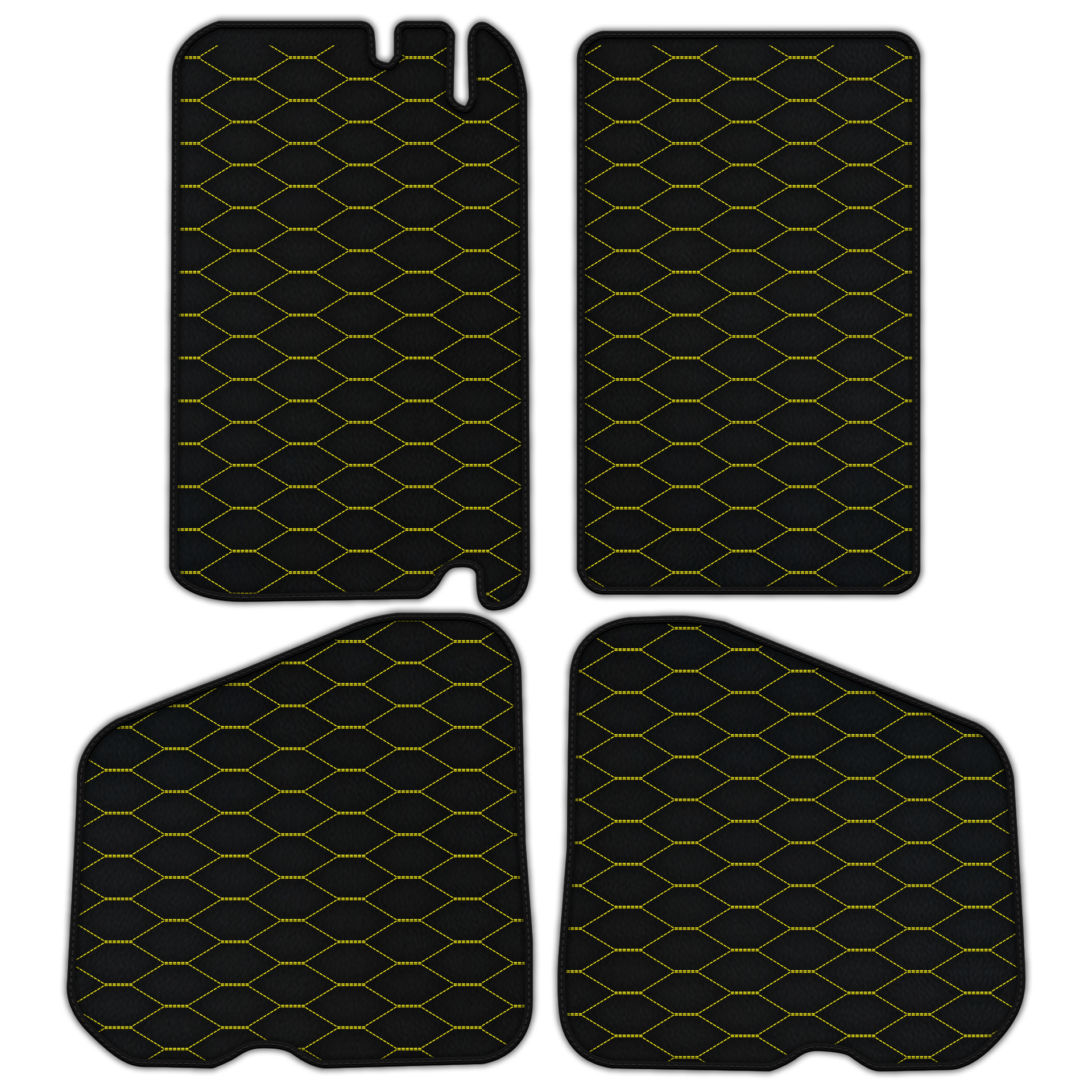 Custom Leather Floor Mats for Rolls Royce Shadow (1965-1977)