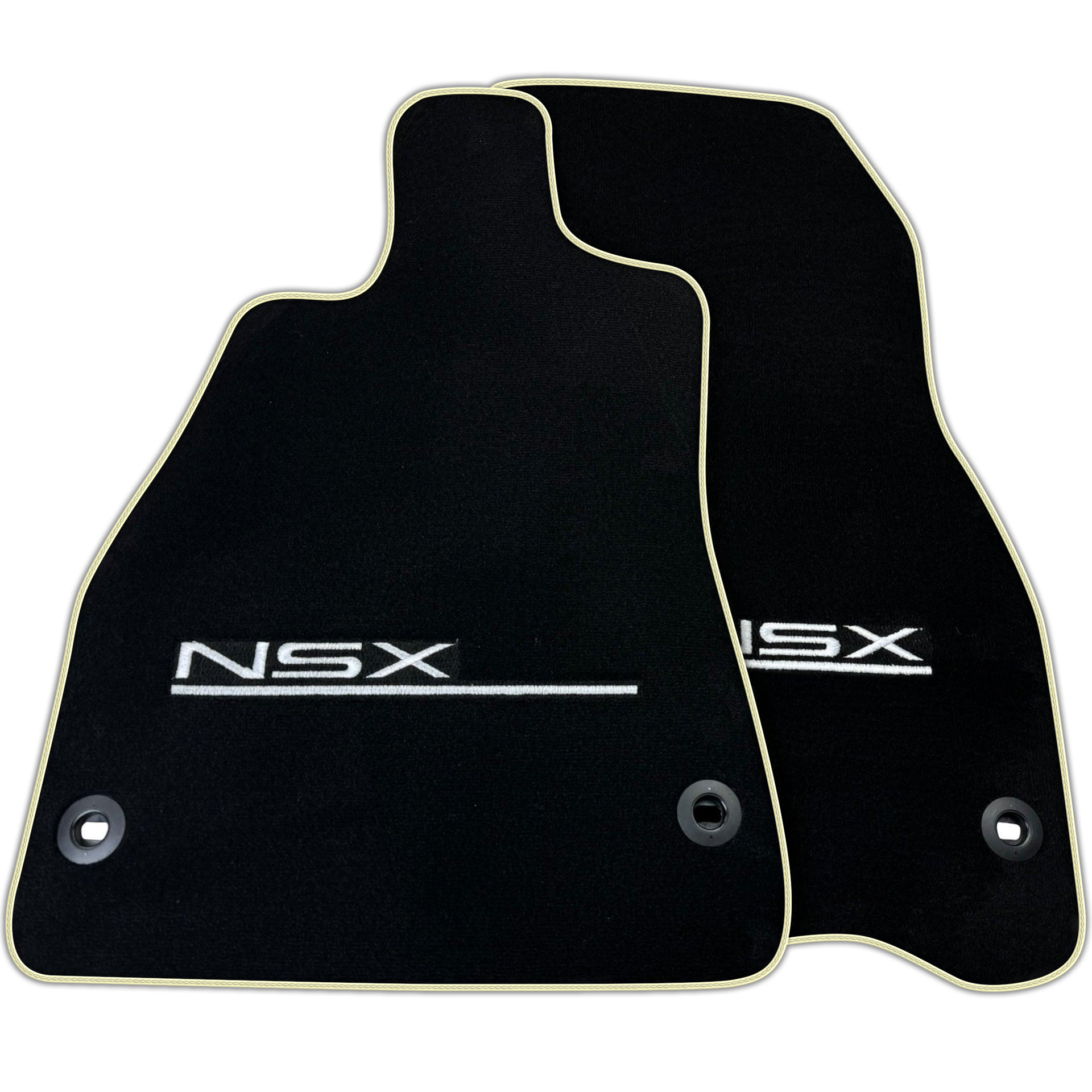Black Floor Mats for Acura NSX (1990-2005)