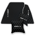 Ferrari 296 GTB Black Leather Floor Mats | Stylish & Durable