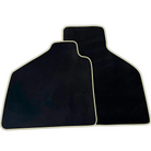 Black Floor Mats for Lamborghini Diablo (1990-2001) | Various Trim Colors