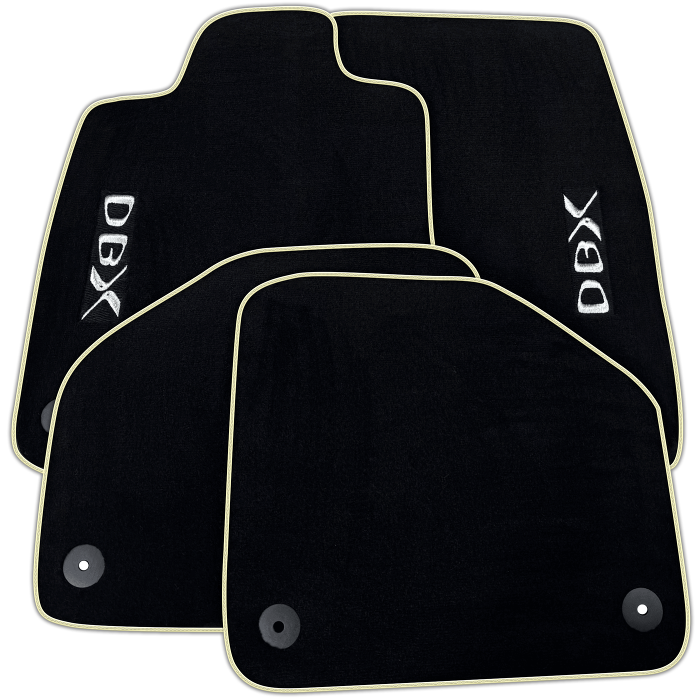 Black Floor Mats for Aston Martin DBX707 (2022-2026) SUV707 (2022-2026) SUV