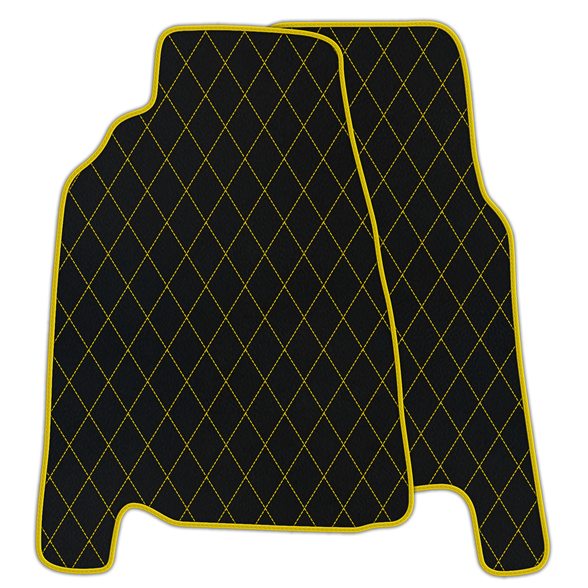 Premium Black Leather Floor Mats for Ferrari 458 Italia (2009-2015)