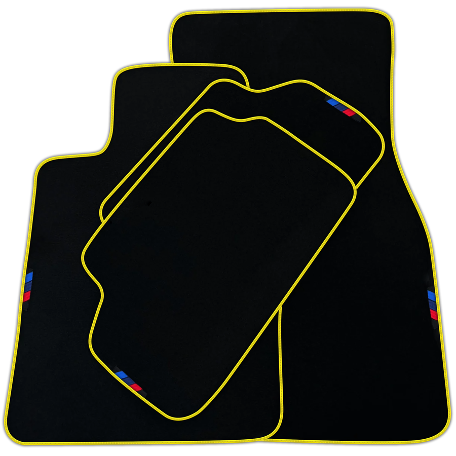 Black Mats For BMW Gran Tourer F46 (2015-2022) 7 Seats | Beige Trim | Various Trim Colors