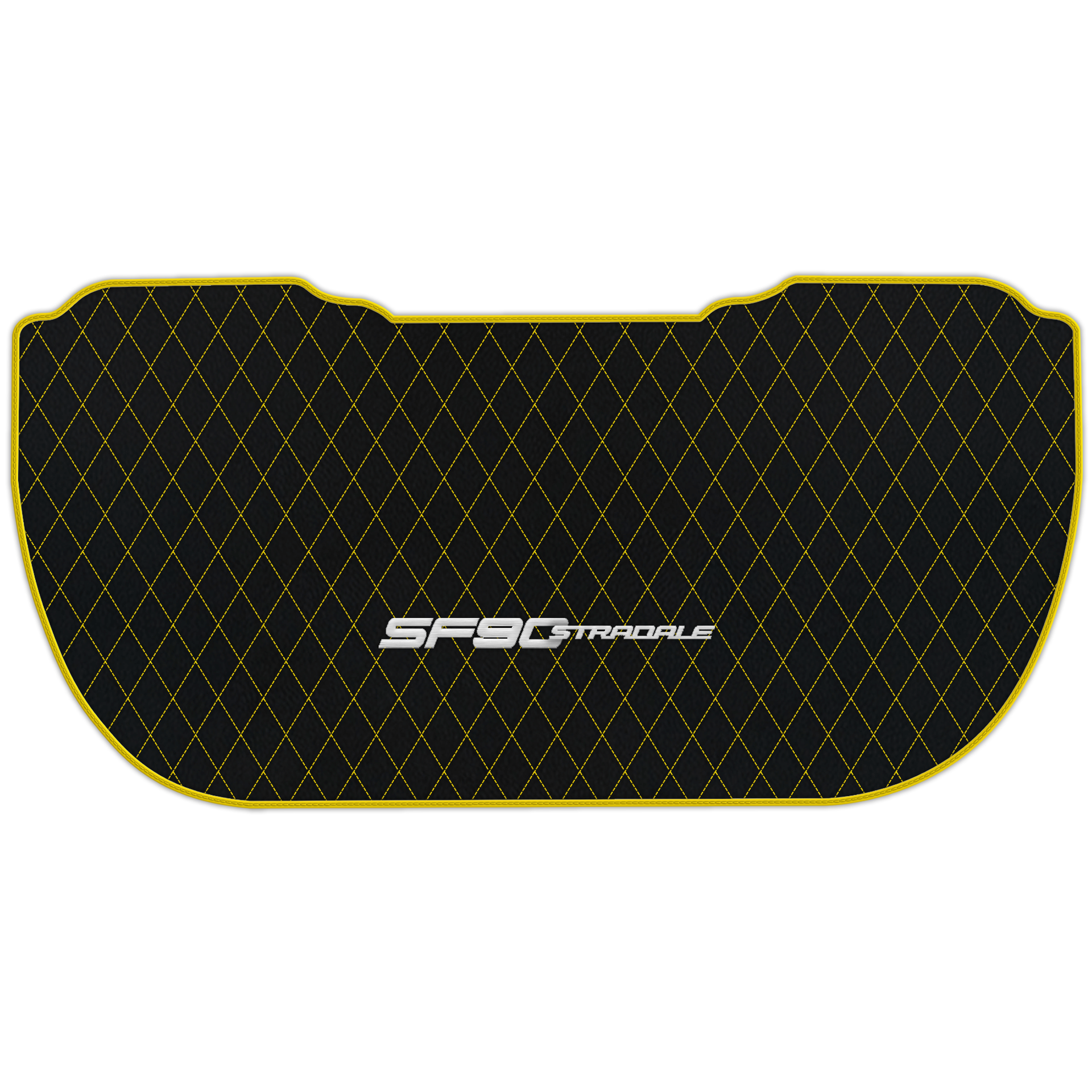 Premium Black Leather Floor Mats for Ferrari 360 (1999-2005)