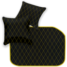 Premium Black Leather Floor Mats for Ferrari 458 Italia (2009-2015)