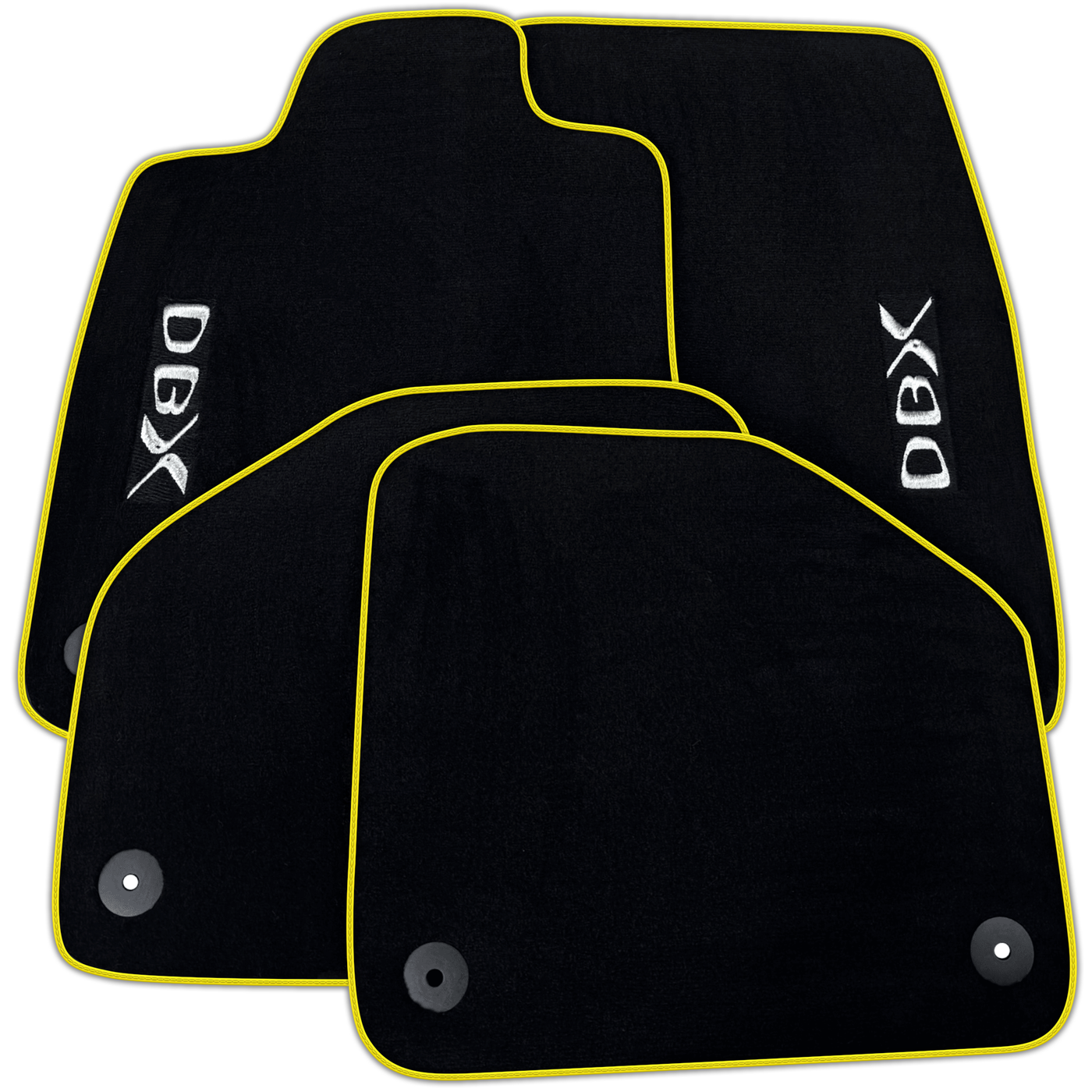 Black Floor Mats for Aston Martin DBX707 (2022-2026) SUV707 (2022-2026) SUV