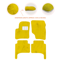 Premium Quality Sheepskin Floor Mats for Porsche 550 (1953-1956)