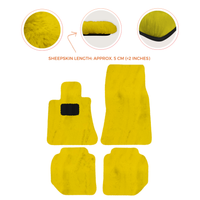 Premium Sheepskin Floor Mats for Bentley Continental GTC (2011-2018)