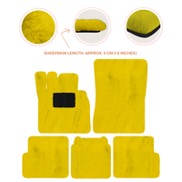 Premium Sheepskin Floor Mats for Ferrari 296 GTS (2022-2025)