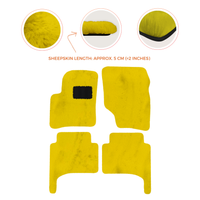 Premium Quality Sheepskin Floor Mats for Porsche 550 (1953-1956)