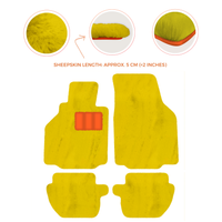 Premium Luxury Sheepskin Floor Mats for Ferrari Roma (2021-2024)