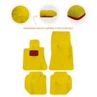 Premium Sheepskin Floor Mats for Bentley Continental GTC (2011-2018)