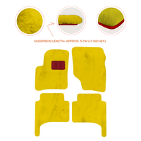 Premium Quality Sheepskin Floor Mats for Porsche 550 (1953-1956)