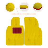 Deluxe Luxury Sheepskin Floor Mats for Porsche 911 SC (1978-1984)