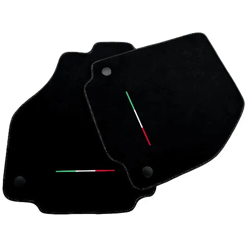 Alcantara Black Floor Mats For Ferrari 458 GT2 (2012-2015)