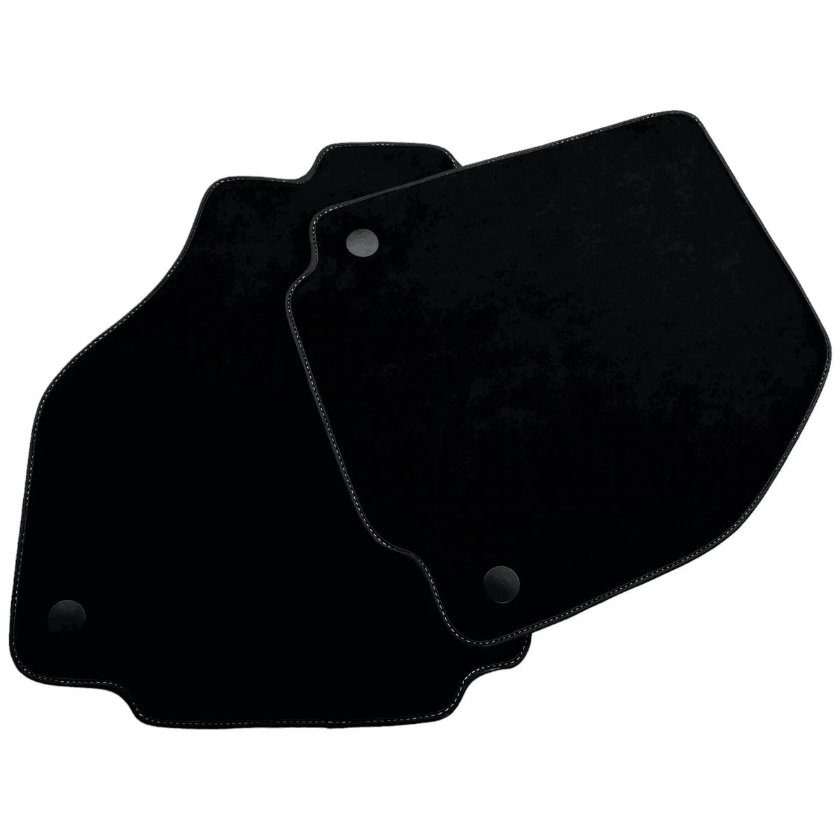 Alcantara Black Floor Mats For Ferrari 488 Spider (2016-2022)