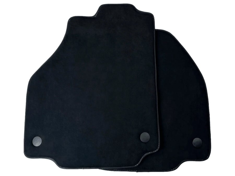 Alcantara Floor Mats for Ferrari 488 Spider 2016-2022 Yellow Sewing - AutoWin